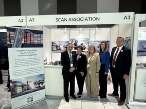 SCAN booth at the 2026 WCO technology conference