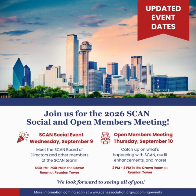 SCAN Social & Open Members Meeting